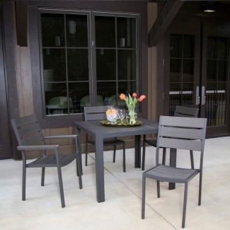 Aluminum Restaurant Furniture - Durango Table and Chair Collection